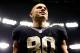 NEW ORLEANS, LA - OCTOBER 27: Jimmy Graham #80 of the New Orleans Saints walks off the field after defeating the Buffalo Bills 35-17 at Mercedes-Benz Superdome on October 27, 2013 in New Orleans, Louisiana. (Photo by Chris Graythen/Getty Images)