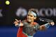 MELBOURNE, AUSTRALIA - JANUARY 16: Rafael Nadal of Spain celebrates winning his second round match against Thanasi Kokkinakis of Australia during day four of the 2014 Australian Open at Melbourne Park on January 16, 2014 in Melbourne, Australia. (Photo