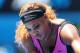 MELBOURNE, AUSTRALIA - JANUARY 15: Serena Williams of the United States looks on in her second round match against Vesna Dolonc of Serbia during day three of the 2014 Australian Open at Melbourne Park on January 15, 2014 in Melbourne, Australia. (Photo