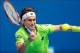 Jan 15, 2014; Melbourne, AUSTRALIA; David Ferrer (ESP) during his match against Adrian Mannarino (FRA) on day three of the 2014 Australian Open at Melbourne Park. Mandatory Credit: Matthias Hauer/GEPA via USA TODAY Sports