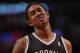 CHICAGO, IL - APRIL 25: MarShon Brooks #9 of the Brooklyn Nets walks off of the court after a loss to the Chicago Bulls in Game Three of the Eastern Conference Quarterfinals during the 2013 NBA Playoffs at the United Center on April 25, 2013 in Chicago,