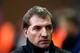 STOKE ON TRENT, ENGLAND - JANUARY 12: Brendan Rodgers manager of Liverpool looks on prior to the Barclays Premier League match between Stoke City and Liverpool at Britannia Stadium on January 12, 2014 in Stoke on Trent, England. (Photo by Clive Mason/Ge
