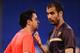 ROME - MAY 26: Josep Guardiola coach of Barcelona speaks to Xavi during the Barcelona training session prior to UEFA Champions League Final versus Manchester United at the Stadio Olimpico on May 26, 2009 in Rome, Italy. (Photo by Jasper Juinen/Getty Ima