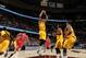 CLEVELAND, OH - DECEMBER 7: Andrew Bynum #21 of the Cleveland Cavaliers grabs a rebound against the Los Angeles Clippers at The Quicken Loans Arena on December 7, 2013 in Cleveland, Ohio. NOTE TO USER: User expressly acknowledges and agrees that, by downl