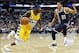 Jan 9, 2014; Denver, CO, USA; Oklahoma City Thunder shooting guard Andre Roberson (21) guards Denver Nuggets point guard Ty Lawson (3) in the fourth quarter at the Pepsi Center. The Nuggets won 101-88. Mandatory Credit: Isaiah J. Downing-USA TODAY Sports