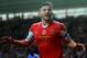 SOUTHAMPTON, ENGLAND - NOVEMBER 09: Adam Lallana of Southampton celebrates as he scores their third goal during the Barclays Premier League match between Southampton and Hull City at St Mary's Stadium on November 9, 2013 in Southampton, England. (Photo