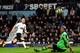 LONDON, ENGLAND - JANUARY 05: Tom Cleverley of Manchester United scores the opening goal past Jussi Jaaskelainen of West Ham United during the FA Cup with Budweiser Third Round match between West Ham United and Manchester United at the Boleyn Ground on J