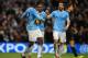MANCHESTER, ENGLAND - DECEMBER 14: Yaya Toure of Manchester City celebrates scoring the sixth goal from the penalty spot during the Barclays Premier League match between Manchester City and Arsenal at Etihad Stadium on December 14, 2013 in Manchester, En
