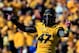COLUMBIA, MO - OCTOBER 19: Defensive lineman Kony Ealy #47 of the Missouri Tigers reacts after a sack of quarterback Tyler Murphy #3 of the Florida Gator sduring the game at Faurot Field/Memorial Stadium on October 19, 2013 in Columbia, Missouri. (Photo