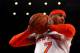 Carmelo Anthony is rebounding the ball better than ever in his 11th season as a pro.