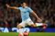 MANCHESTER, ENGLAND - JANUARY 15: Sergio Aguero of Manchester City in action during the Budweiser FA Cup Third Round Replay match between Manchester City and Blackburn Rovers at the Etihad Stadium on January 15, 2014 in Manchester, England. (Photo by Ch