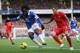 LIVERPOOL, ENGLAND - NOVEMBER 23: Daniel Agger of Liverpool competes with Romelu Lukaku of Everton during the Barclays Premier League match between Everton and Liverpool at Goodison Park on November 23, 2013 in Liverpool, England. (Photo by Clive Brunsk
