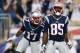 FOXBORO, MA - SEPTEMBER 12: Aaron Dobson #17 of the New England Patriots celebrates his touchdown with Kenbrell Thompkins #85 of the New England Patriots in the first quarter against the New York Jets at Gillette Stadium on September 12, 2013 in Foxboro,
