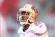 Dec 29, 2013; Phoenix, AZ, USA; San Francisco 49ers cornerback Carlos Rogers (22) against the Arizona Cardinals at University of Phoenix Stadium. Mandatory Credit: Mark J. Rebilas-USA TODAY Sports