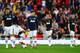 SUNDERLAND, ENGLAND - OCTOBER 05: Robin van Persie of Manchester United looks dejected with Wayne Rooney after the Sunderland opening goal during the Barclays Premier League match between Sunderland and Manchester United at the Stadium of Light on Octobe