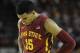 Jan 18, 2014; Austin, TX, USA; Iowa State Cyclones guard Naz Long (15) reacts against the Texas Longhorns during the second half at the Frank Erwin Special Events Center. Texas beat Iowa State 86-76. Mandatory Credit: Brendan Maloney-USA TODAY Sports