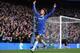 LONDON, ENGLAND - MARCH 20: David Luiz of Chelsea celebrates as he scores their first goal during the Barclays Premier League match between Chelsea and Manchester City at Stamford Bridge on March 20, 2011 in London, England. (Photo by Scott Heavey/Getty