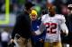 Is Carlos Rogers (right) on his way out in San Francisco?
