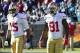 Michael Crabtree (left) and Anquan Boldin (right) could benefit from a speedy wideout.