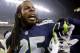 SEATTLE, WA - JANUARY 19: Cornerback Richard Sherman #25 of the Seattle Seahawks reacts on the sideline after tipping a pass which led to a Seahawks game-clinching interception late in the fourth quarter against the San Francisco 49ers during the 2014 NF