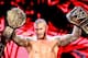 Randy with his belts.