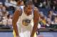 OAKLAND, CA - DECEMBER 13: Toney Douglas #0 of the Golden State Warriors during a game against the Houston Rockets on December 13, 2013 at Oracle Arena in Oakland, California. NOTE TO USER: User expressly acknowledges and agrees that, by downloading and o
