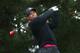 THOUSAND OAKS, CA - DECEMBER 06: Tiger Woods hits his tee shot on the sixth hole during the second round of the Northwestern Mutual World Challenge at Sherwood Country Club on December 6, 2013 in Thousand Oaks, California. (Photo by Stephen Dunn/Getty I