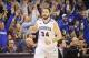 Jan 12, 2014; Omaha, NE, USA; Creighton Bluejays forward Ethan Wragge (34) during the game against the Xavier Musketeers at CenturyLink Center. Mandatory Credit: Dave Weaver-USA TODAY Sports
