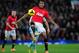 MANCHESTER, ENGLAND - DECEMBER 21: Antonio Valencia of Manchester United in action during the Barclays Premier League match between Manchester United and West Ham United at Old Trafford on December 21, 2013 in Manchester, England. (Photo by Stu Forster/