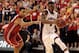 SPOKANE, WA - NOVEMBER 21: Gary Bell Jr. #5 of the Gonzaga Bulldogs drives against defender DaVonte Lacy #25 of the Washington State Cougars during the second half of the game at McCarthey Athletic Center on November 21, 2013 in Spokane, Washington. (Ph