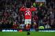 MANCHESTER, ENGLAND - MARCH 12: Fabio Da Silva of Manchester United celebrates scoring the opening goal during the FA Cup sponsored by E.On Sixth Round match between Manchester United and Arsenal at Old Trafford on March 12, 2011 in Manchester, England.