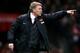MANCHESTER, ENGLAND - JANUARY 22: David Moyes the Manchester United manager directs his players during the Capital One Cup semi final, second leg match between Manchester United and Sunderland at Old Trafford on January 22, 2014 in Manchester, England.