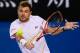 MELBOURNE, AUSTRALIA - JANUARY 23: Stanislas Wawrinka of Switzerland plays a backhand in his semifinal match against Tomas Berdych of the Czech Republic during day 11 of the 2014 Australian Open at Melbourne Park on January 23, 2014 in Melbourne, Austral