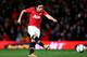 MANCHESTER, ENGLAND - JANUARY 22: Rafael Da Silva of Manchester United misses with his penalty attempt during the Capital One Cup semi final, second leg match between Manchester United and Sunderland at Old Trafford on January 22, 2014 in Manchester, Eng
