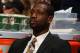 MIAMI, FL - NOVEMBER 19: Dwyane Wade #3 of the Miami Heat looks on from the bench during the game against the Atlanta Hawks on November 19, 2013 at American Airlines Arena in Miami, Florida. NOTE TO USER: User expressly acknowledges and agrees that, by do
