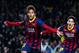 BARCELONA, SPAIN - DECEMBER 14: Neymar of FC Barcelona celebrates after scoring his team's second goal during the La Liga match between FC Barcelona and Villarreal CF at Camp Nou on December 14, 2013 in Barcelona, Spain. (Photo by David Ramos/Getty Imag