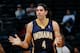 ATLANTA, GA - OCTOBER 22: Luis Scola #4 of the Indiana Pacers against the Atlanta Hawks at Philips Arena on October 22, 2013 in Atlanta, Georgia. NOTE TO USER: User expressly acknowledges and agrees that, by downloading and or using this photograph, Use