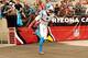 GLENDALE, AZ - OCTOBER 06: Cam Newton #1 of the Carolina Panthers runs onto the field prior to pregame against the Arizona Cardinals at University of Phoenix Stadium on October 6, 2013 in Glendale, Arizona. (Photo by Norm Hall/Getty Images)