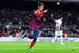 BARCELONA, SPAIN - DECEMBER 17: Neymar of FC Barcelona celebrates after scoring his team's third goal during the Copa del Rey round of 32 second leg match between FC Barcelona and Cartagena at Camp Nou on December 17, 2013 in Barcelona, Spain. (Photo by