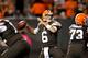 Pettine thinks highly of Brian Hoyer, who is the running to be Cleveland's starting quarterback in 2014.