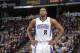 SACRAMENTO, CA - JANUARY 10: Rudy Gay #8 of the Sacramento Kings in a game against the Orlando Magic on January 10, 2014 at Sleep Train Arena in Sacramento, California. NOTE TO USER: User expressly acknowledges and agrees that, by downloading and or using