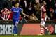 STOKE ON TRENT, ENGLAND - DECEMBER 07: John Terry of CHelsea (L) has words with Jonathan Walters of Stoke during the Barclays Premier League match between Stoke City and Chelsea at Britannia Stadium on December 7, 2013 in Stoke on Trent, England. (Photo