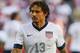 KANSAS CITY, KS - OCTOBER 11: Jermaine Jones #13 of the U.S. Men's National Soccer Team takes the field moments before the game against Jamaica at Sporting Park on October 11, 2013 in Kansas City, Kansas. (Photo by Kyle Rivas/Getty Images)