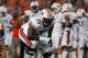 PASADENA, CA - JANUARY 06: Offensive linesman Greg Robinson #73 of the Auburn Tigers warms up prior to the 2014 Vizio BCS National Championship Game against the Florida State Seminoles at the Rose Bowl on January 6, 2014 in Pasadena, California. (Photo