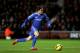 SOUTHAMPTON, ENGLAND - JANUARY 01: Oscar of Chelsea runs with the ball prior to scoring his team's third goal during the Barclays Premier League match between Southampton and Chelsea at St Mary's Stadium on January 1, 2014 in Southampton, England. (Phot
