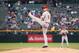 Arroyo has a somewhat distracting delivery and pause in his release.