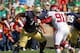 Ronnie Stanley had a promising 2013 season at right tackle.
