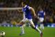 LIVERPOOL, ENGLAND - SEPTEMBER 30: Leighton Baines of Everton in action during the Barclays Premier League match between Everton and Newcastle United at Goodison Park on September 30, 2013 in Liverpool, England. (Photo by Julian Finney/Getty Images)