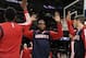 CLEVELAND, OH - DECEMBER 26: Paul Millsap #4 of the Atlanta Hawks runs out before the game against the Cleveland Cavaliers at The Quicken Loans Arena on December 26, 2013 in Cleveland, Ohio. NOTE TO USER: User expressly acknowledges and agrees that, by d