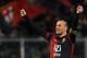 GENOA, ITALY - JANUARY 19: Luca Antonelli of Genoa CFC celebrates victorty at the end of the Serie A match between Genoa CFC and FC Internazionale Milano at Stadio Luigi Ferraris on January 19, 2014 in Genoa, Italy. (Photo by Valerio Pennicino/Getty Ima